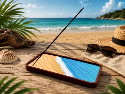 Sea Shore Incense Holder