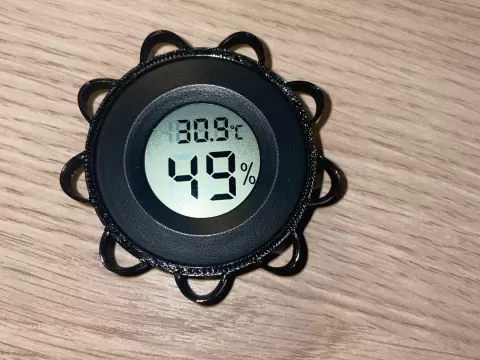 Hygrometerhalter für 4L Müslibehälter/Filamentbox