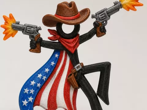 America draw 3d real