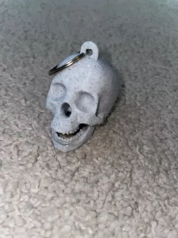 Skull Keyring.3mf