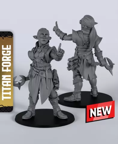 Elf Female Noble - With Free Dragon Warhammer - 5e DnD Inspired for RPG and Wargamers