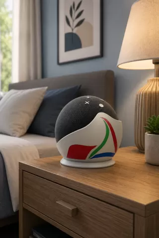 World Cup Inspired Alexa Echo Dot Stand