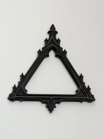 Cathedral Gothic Triangle Wall Frame