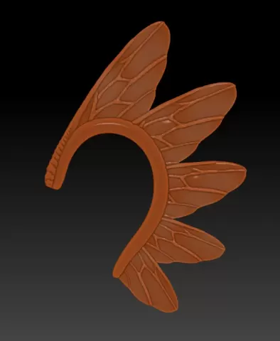 Insect Wing 2 Ear Cuff