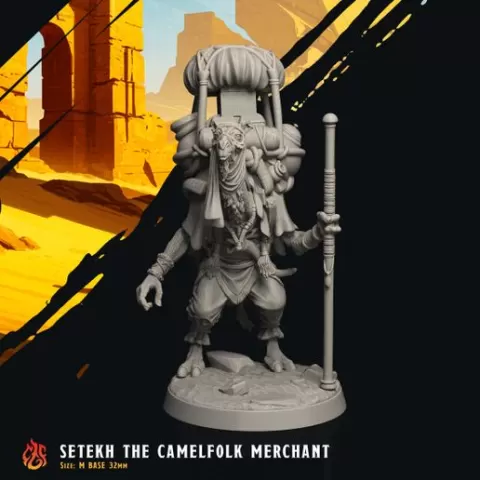 Setekh the Camelfolk merchant