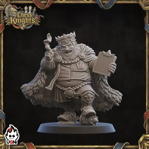 Coach - Knightly Orders proxy (Chess Style) - UGNI - Fantasy Football by UGNI Miniatures