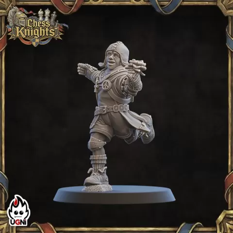 Lineman #09 - Knightly Orders proxy (Chess Style) - UGNI - Fantasy Football by UGNI Miniatures
