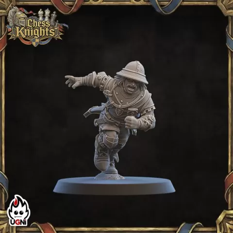 Lineman #08 - Knightly Orders proxy (Chess Style) - UGNI - Fantasy Football by UGNI Miniatures