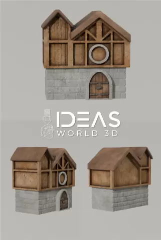 3D Printable Barn