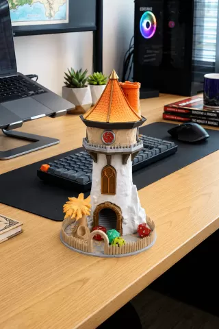 Fantasy Castle Dice Tower