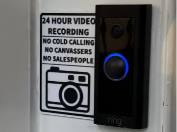 No Soliciting - CCTV - 24 Hour Recording - Sign