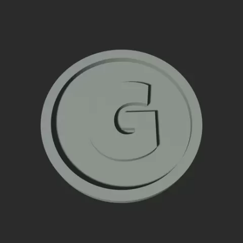 G Disc – 3D Printable Game Token