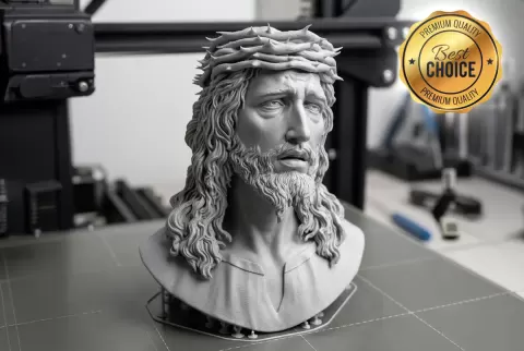 Jesus Christ Realistic Bust