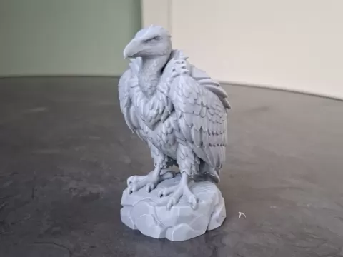 Majestic Vulture Figurine
