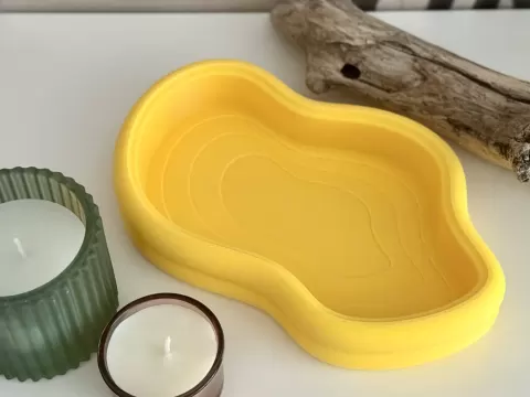 Poolie Asymmetric Catch all Tray
