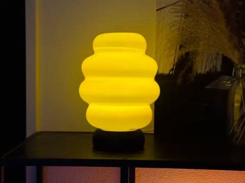 Light Base for IKEA Yellow Vase Källarhals