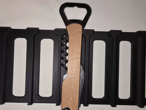 Wood Wine Bottle Opener Jig Laser & UV Printing