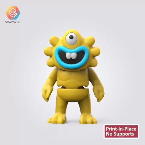 Flexi Alien B by SNAP PRINT 3D
