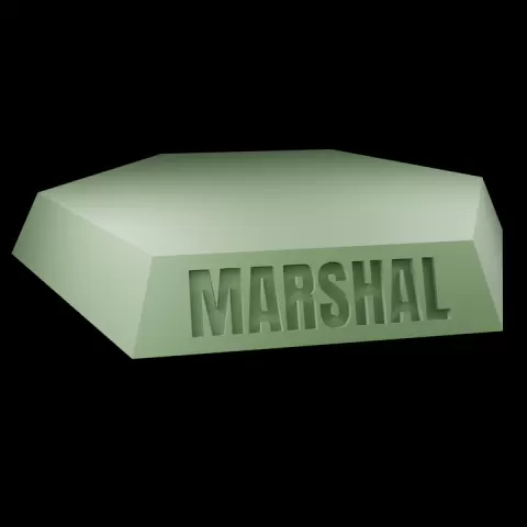 Marshal Battletech Hex Base by James Hall