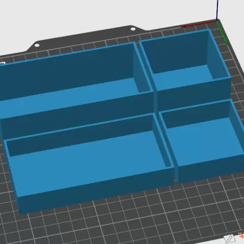 Stackable Modular Box Set - Compatible Small & Large Containers