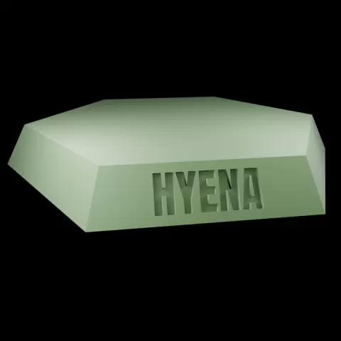 Hyena Battletech Hex Base by James Hall