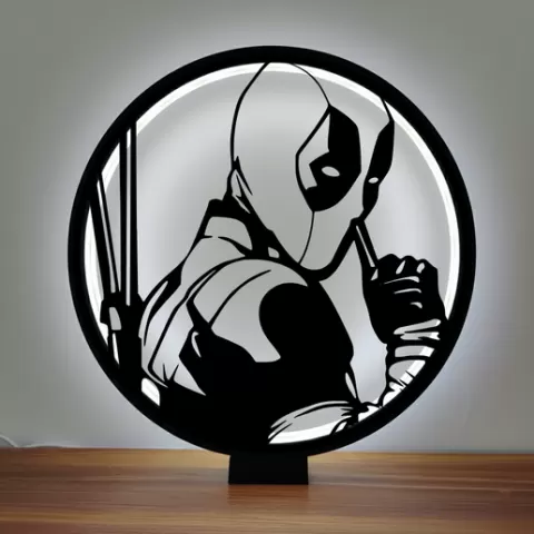 💡 Ring Lamp Deadpool / Deadpool Ring Lamp