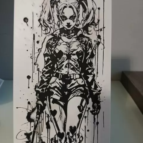 Hueforge Harley Quinn without AMS
