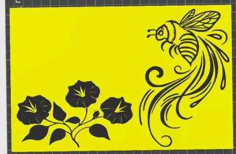 Fancy Bee Sign