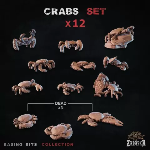 Crabs - Basing Bits by Zabavka Workshop