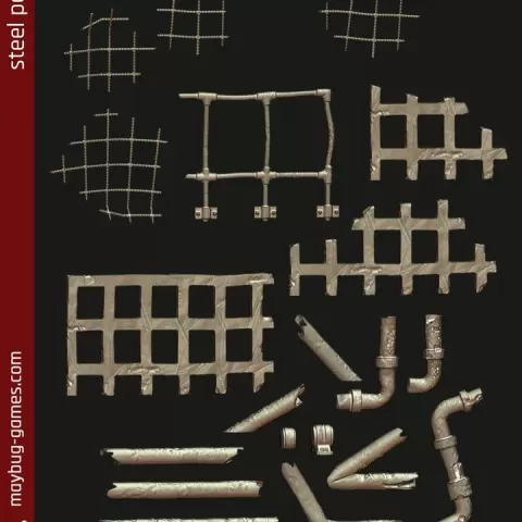 bits_UrbanWasteland_SteelParts_A by Krzysztof Hawryszczuk