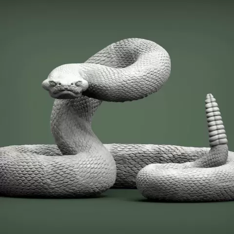 Rattlesnake by Alexander3dart
