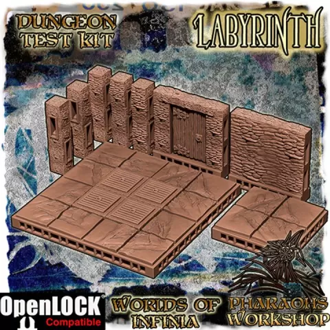 OpenLOCK Dungeon Test Kit by Pharaoh's Workshop