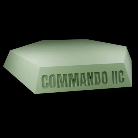 Commando IIC Battletech Hex Base by James Hall