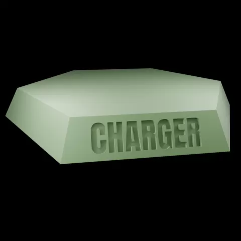 Charger Battletech Hex Base by James Hall