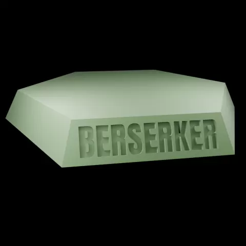 Berserker Battletech Hex Base by James Hall