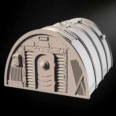Post-Apocalyptic Bunker I by WargamesCo