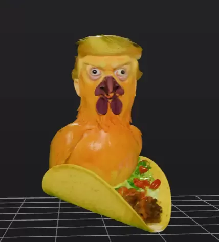 Trump Chicken Taco