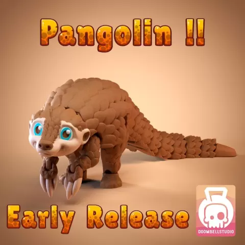 🦔 The Pangolin is Here – by DoomBellStudio
