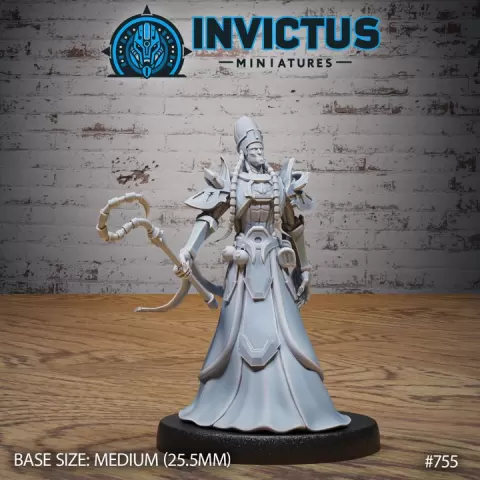 Sand Priest Walking / Sci-Fi Dune Cleric Soldier / Space Desert Warrior / Cosmic War Army / Cyberpunk Settler / Steampunk Fighter by Epic-Miniatures