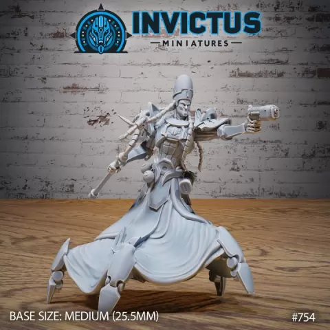 Sand Priest Shooting / Sci-Fi Dune Cleric Soldier / Space Desert Warrior / Cosmic War Army / Cyberpunk Settler / Steampunk Fighter by Epic-Miniatures