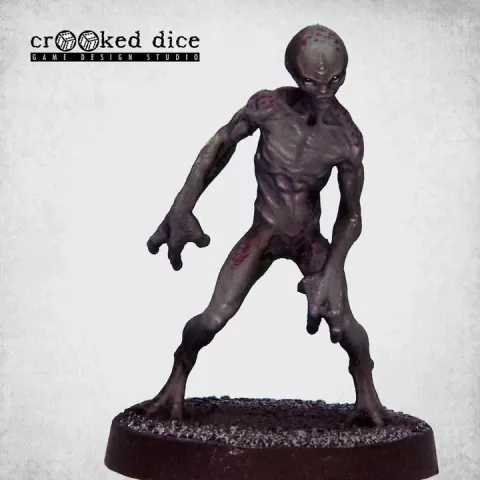 Grey Alien C by Karl Perrotton