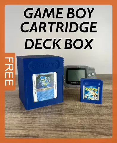 GameBoy Cartridge DeckBox