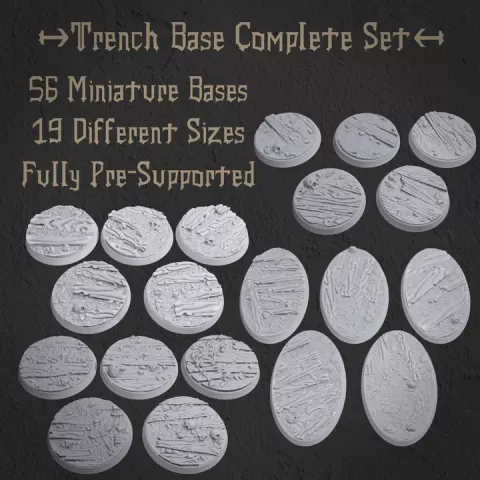 Complete Trench Base Set by Andrew Noble
