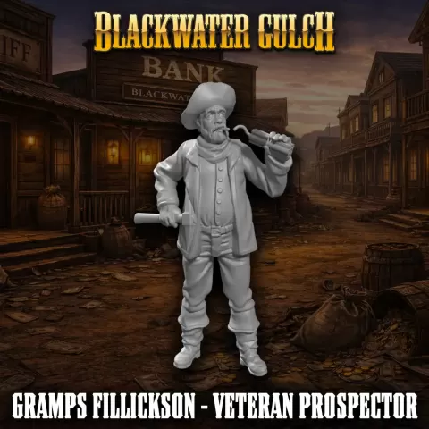 Gramps Fillickson - Veteran Prospector