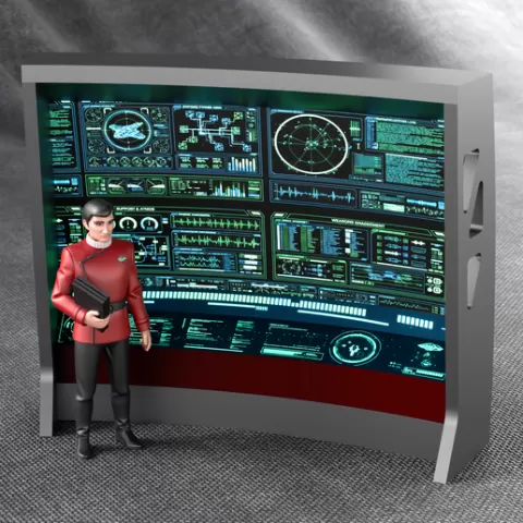Front Right Station - U.S.S. Enterprise NCC-1701-A Main Bridge - Star Trek VI The Undiscovered Country