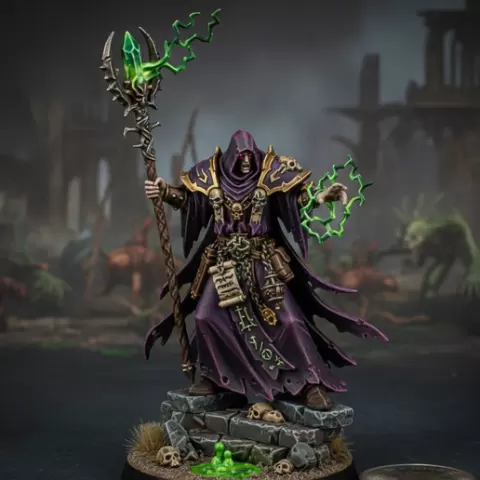 Warlock Miniature
