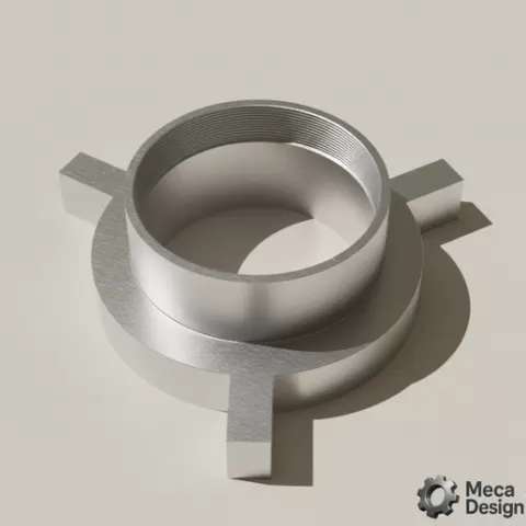 Fine pitch nut