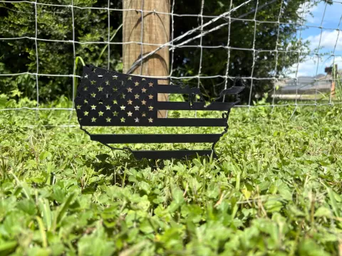 USA Flag Shadow Caster