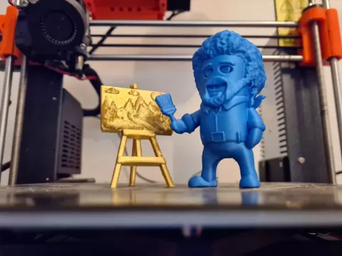 Mini Bob Ross