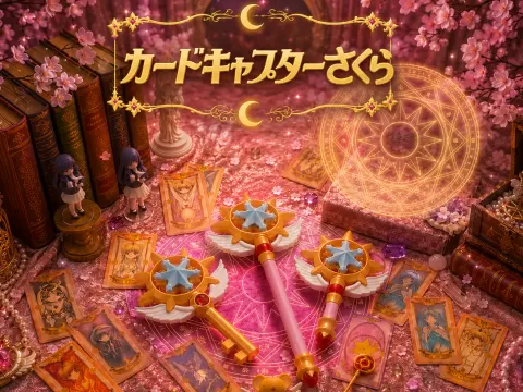 Cardcaptor Sakura Dream Staff fidget click toy